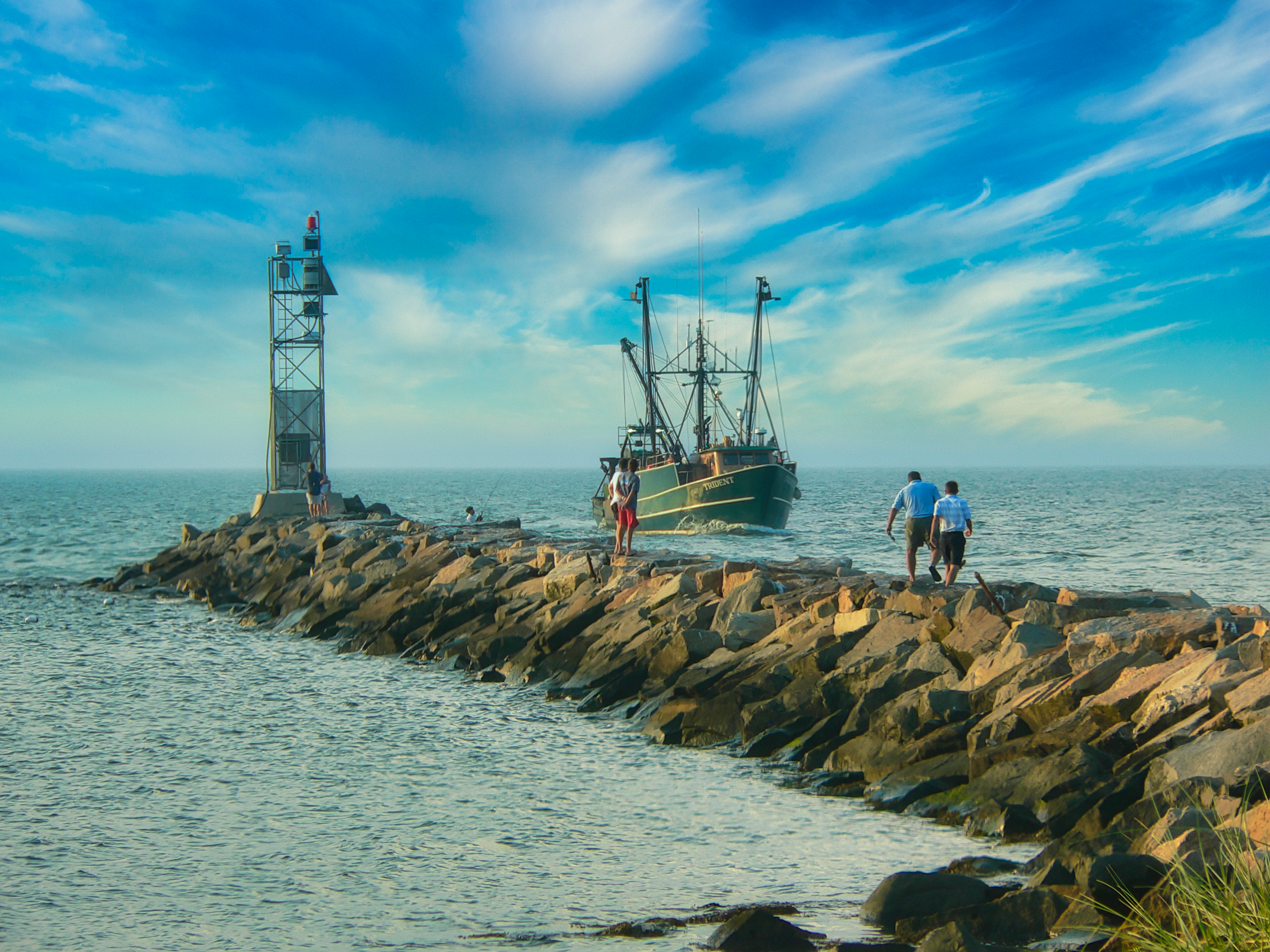 Montauk Harbor Inlet