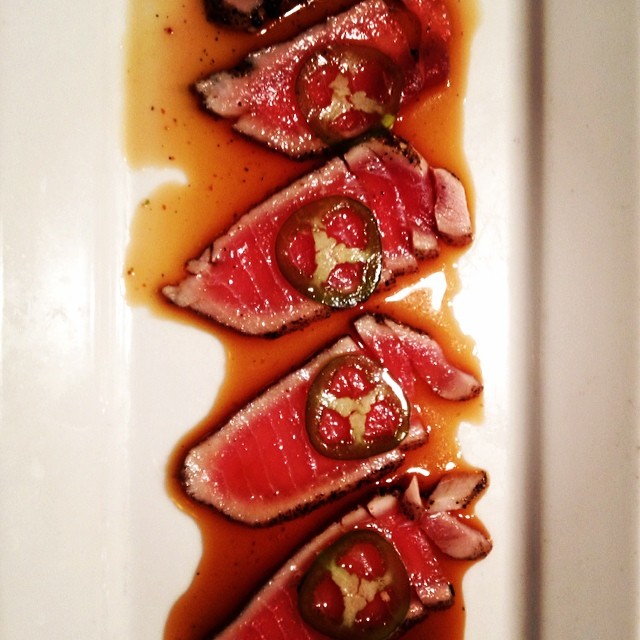 Seared Tuna with JalapeƱo